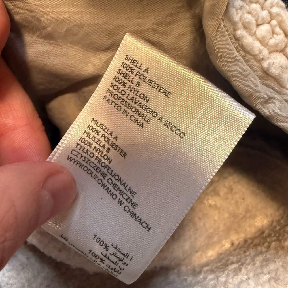 BDG Cream Sherpa Jacket #626 - Picture 10 of 11